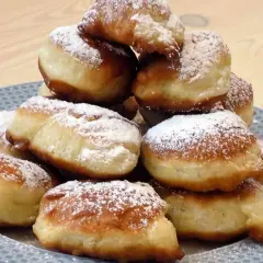 Szybkie racuchy drożdżowe z jabłkami z Thermomixa