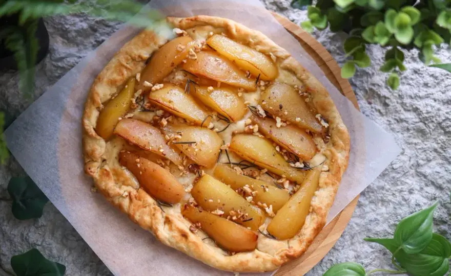 Jesienny przysmak - rustykalna tarta z jabłkami na chłodne wieczory