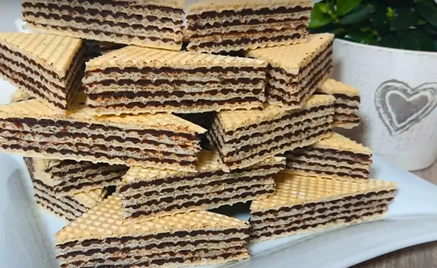 Domowe wafelki z czekoladą? Pokusa nie do odparcia dla łasuchów