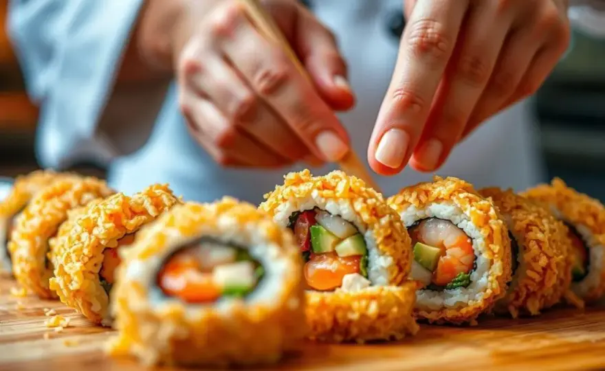 Jak zrobić sushi w tempurze? Prosty przepis i składniki