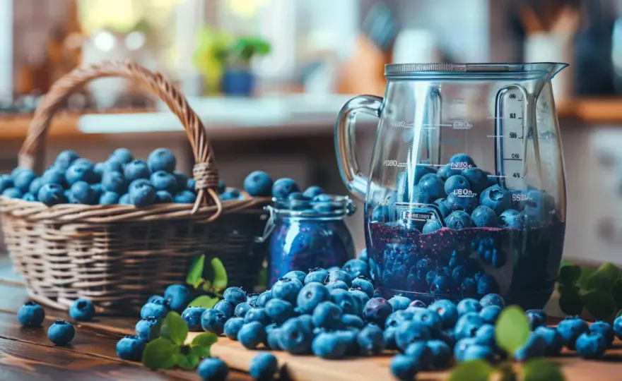 Słodki smak lata: dżem borówkowy w thermomixie - przepis
