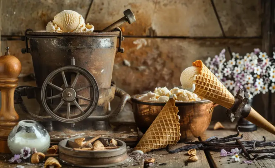 Smaki dzieciństwa: przepis na domowe lody z maszynki - krok po kroku