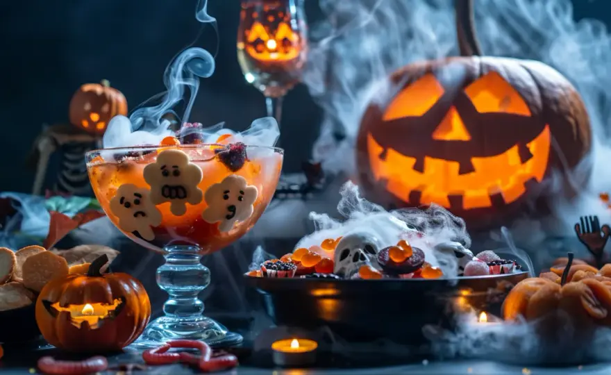 Straszne przekąski na Halloween - pomysły na imprezę - inspiracje
