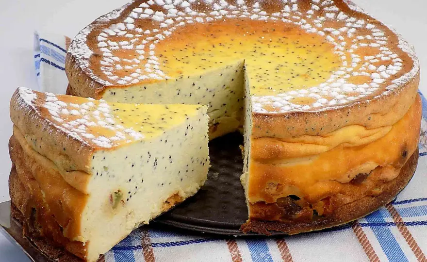 Mały sernik z 250g sera idealny dla łasuchów na diecie i nie tylko
